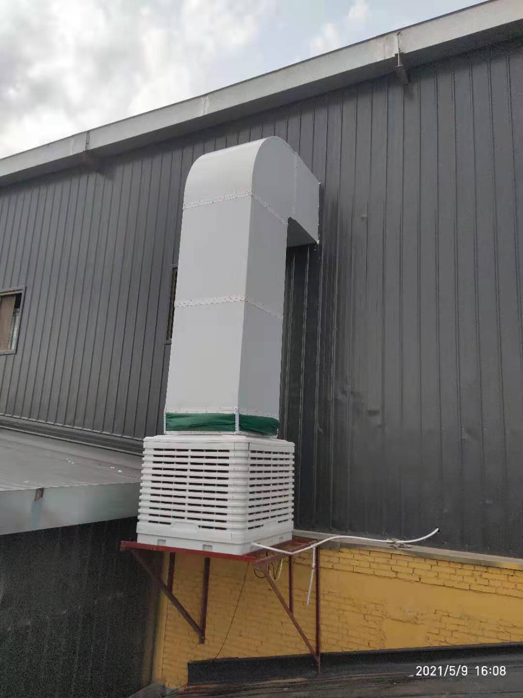 夏季工廠降溫送風系統 五金廠降溫 五金廠排風散熱系統